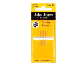 Tapestry needles John James No.10