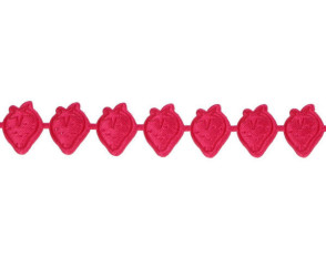 Juostelė Braškės 10x13mm Juostelė Braškės 10x13mm