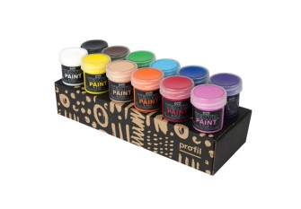 Fabric dye Profil for dark fabrics 12 colours x 25ml
