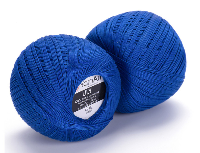 YarnArt LILY 4915 Rugiagėlės mėlyna