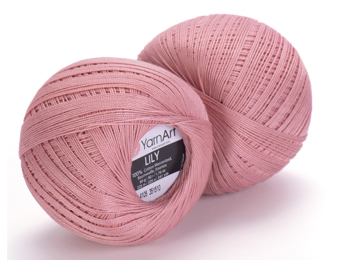 YarnArt LILY 4105 Pelenų rožinė
