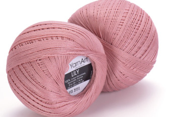 YarnArt LILY 4105 Pelenų rožinė