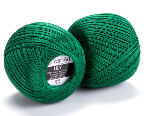 YarnArt LILY 5542 Žalia