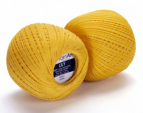 YarnArt LILY 6347 Geltona