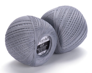 YarnArt LILY 5326 Pilka