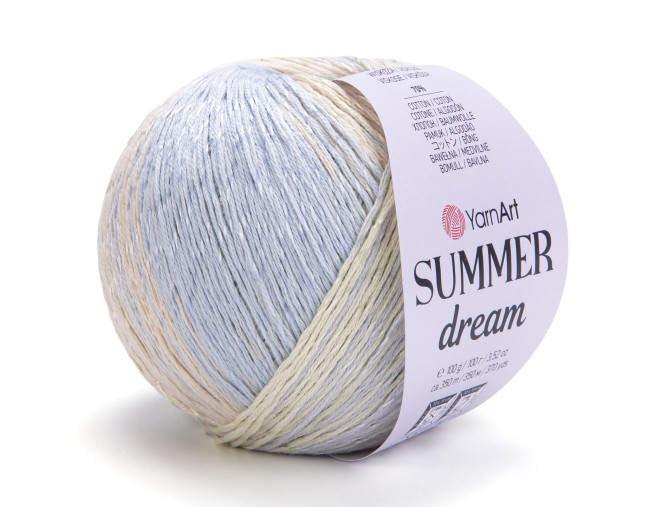 YarnArt Summer dream 4312 Žalia/geltona