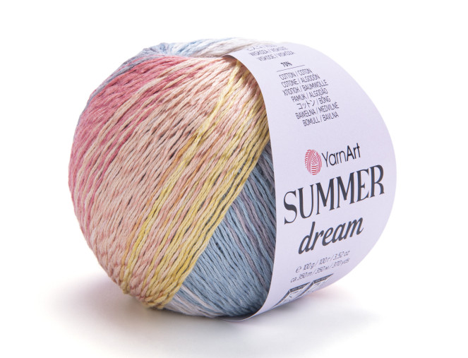 YarnArt Summer dream 4307 Melsva/persikinė
