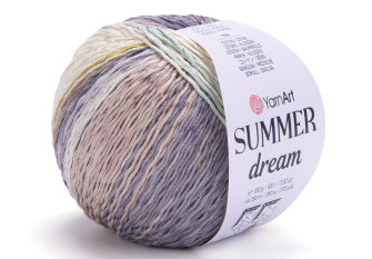 YarnArt Summer dream 4310 Pilka/geltona