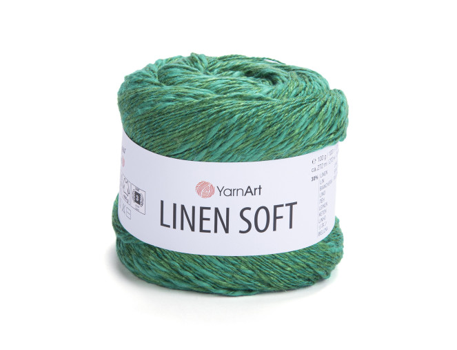 YarnArt Linen Soft 7315 Green