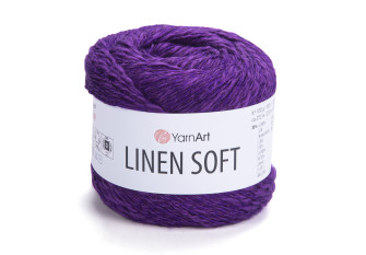 YarnArt Linen Soft 7324 Violetinė