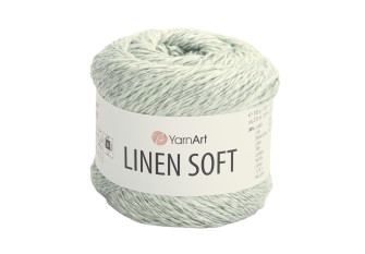 YarnArt Linen Soft 7312 Šviesiai žalia