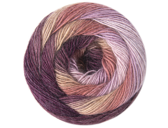 YarnArt Stylish Alpaca 7715 Baklažano/rausvi pigiau