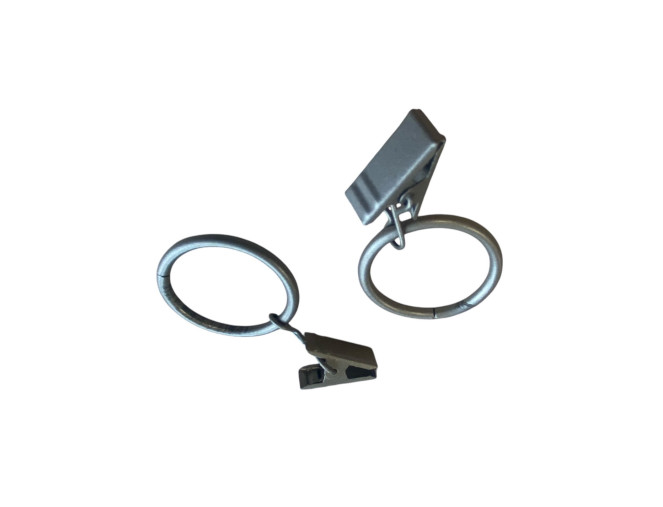 Karnizo žiedai su segtukais | 3 spalvos pigiau