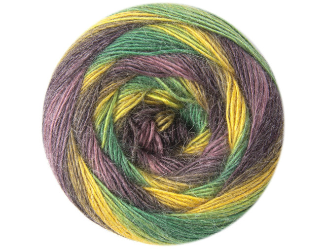 YarnArt Stylish Alpaca 7705 Yellow/green pigiau