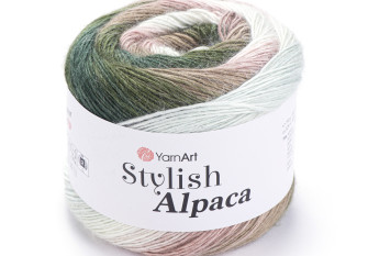 YarnArt Stylish Alpaca 7702 Chaki/rausva