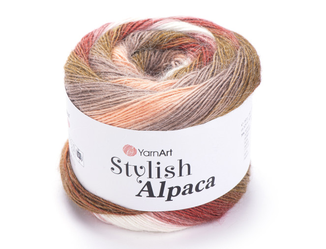 YarnArt Stylish Alpaca 7701 Ruda/rausva