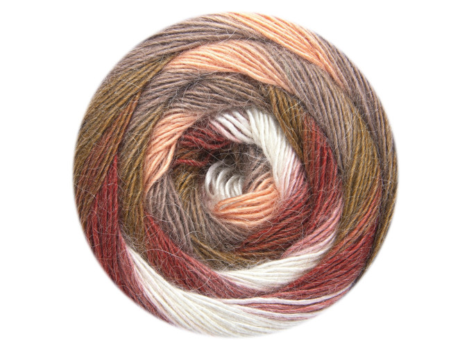 YarnArt Stylish Alpaca 7701 Ruda/rausva pigiau