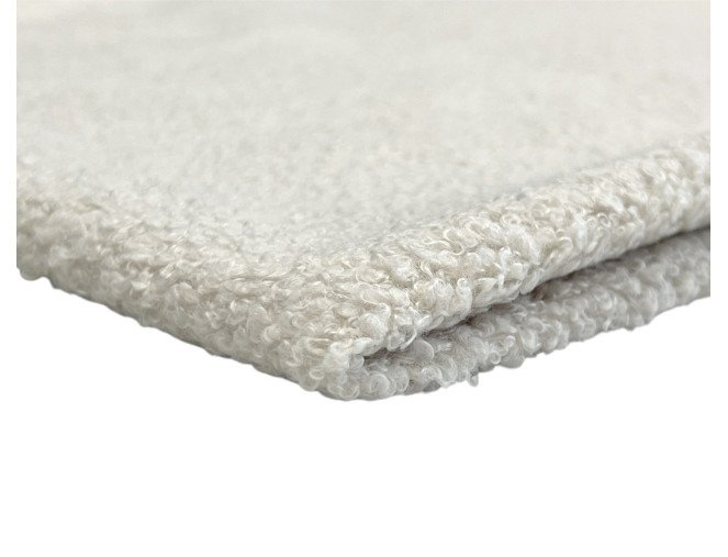 Baldinis Teddy audinys Balta su pilku atspalviu