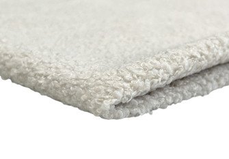 Baldinis Teddy audinys Balta su pilku atspalviu