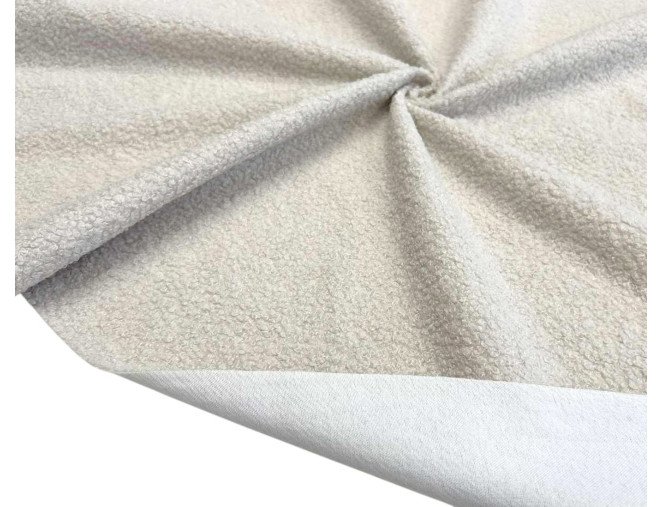 Baldinis Teddy audinys Balta su pilku atspalviu pigiau