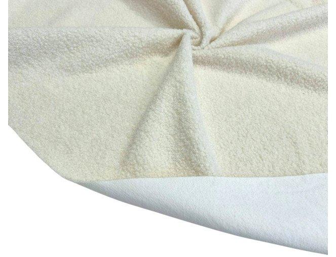 Upholstery Teddy fabric Ekru pigiau