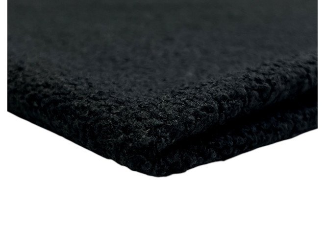 Upholstery Teddy fabric Black