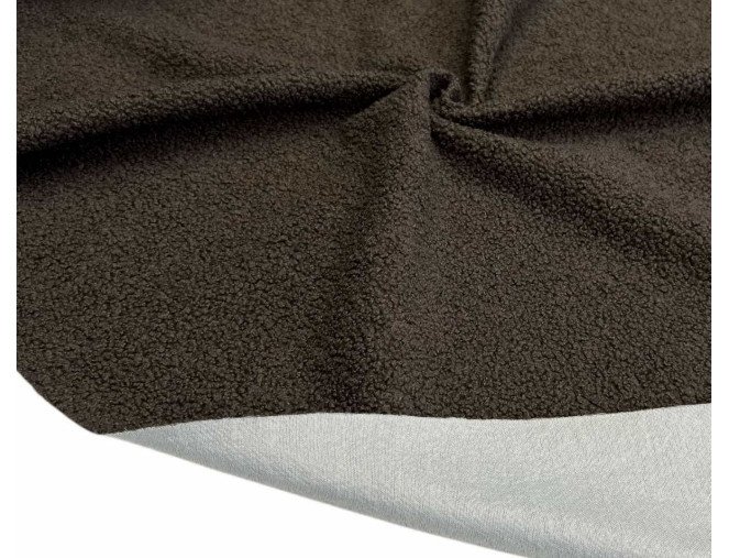 Upholstery Teddy fabric Brown pigiau