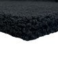Upholstery Teddy fabric Black