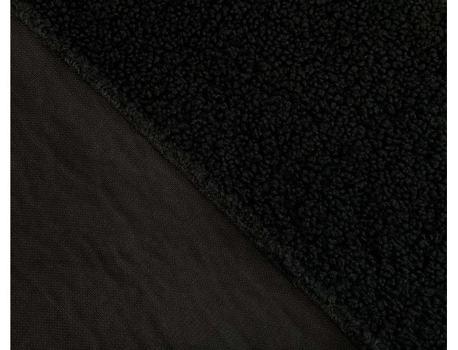 Upholstery Teddy fabric Black pigiau