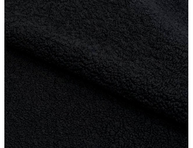 Upholstery Teddy fabric Black internetu