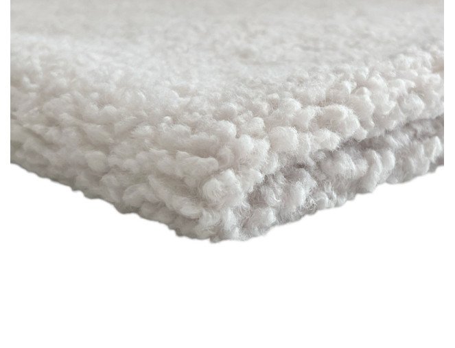 Baldinis Teddy audinys Balta su pilku atspalviu