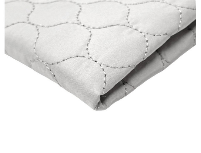 Quilted, reversible jacket fabric Grey beige