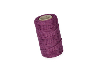 Makrame yarn 2mm 45m Violet