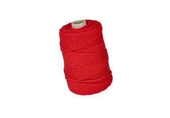 Makrame yarn 5mm 100m Red
