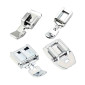 Sewing machine foot set for zipper 4pcs