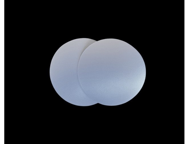 Apvalūs įdėklai krūtinei (pora)