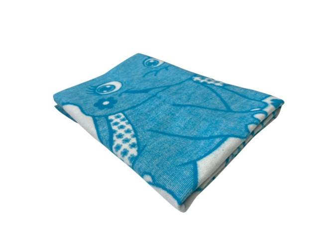 Vaikiškas pledas Mėlynas drambliukas