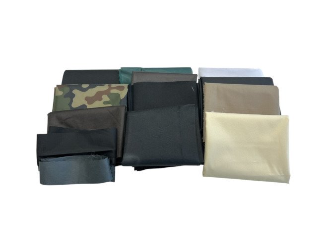 Velvet/velour remnant set No 31