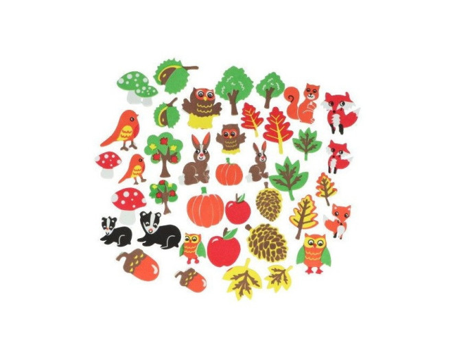 Stickers Forest 96pcs