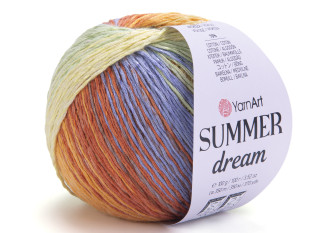 YarnArt Summer dream 4301 Oranžinė/geltona