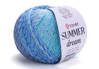 YarnArt Summer dream 4304 Turkio/mėlyna