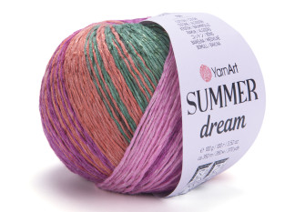 YarnArt Summer dream 4308 Rožinė/ruda