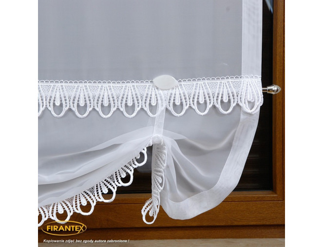 Magnetai užuolaidoms Balta gėlė pigiau