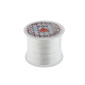 White silicone thread 1,2mm 50m