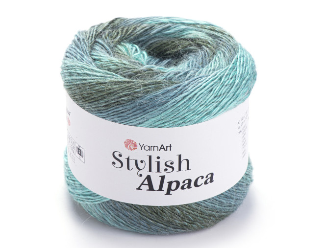 YarnArt Stylish Alpaca 7720 Mint/Green