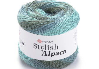 YarnArt Stylish Alpaca 7720 Mėtinė/žalia