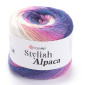 YarnArt Stylish Alpaca 7717 Violetinė/rožinė