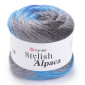 YarnArt Stylish Alpaca 7709 Mėlyna/pilka