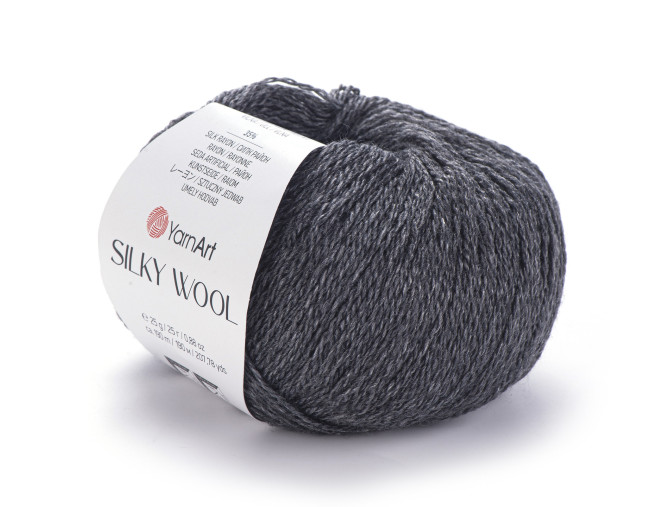 Yarn Art Silky wool 335 Dark grey