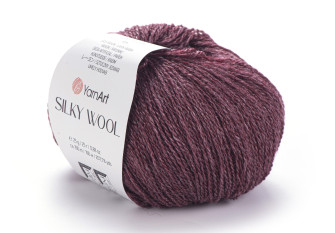Yarn Art Silky wool 344 Bordo